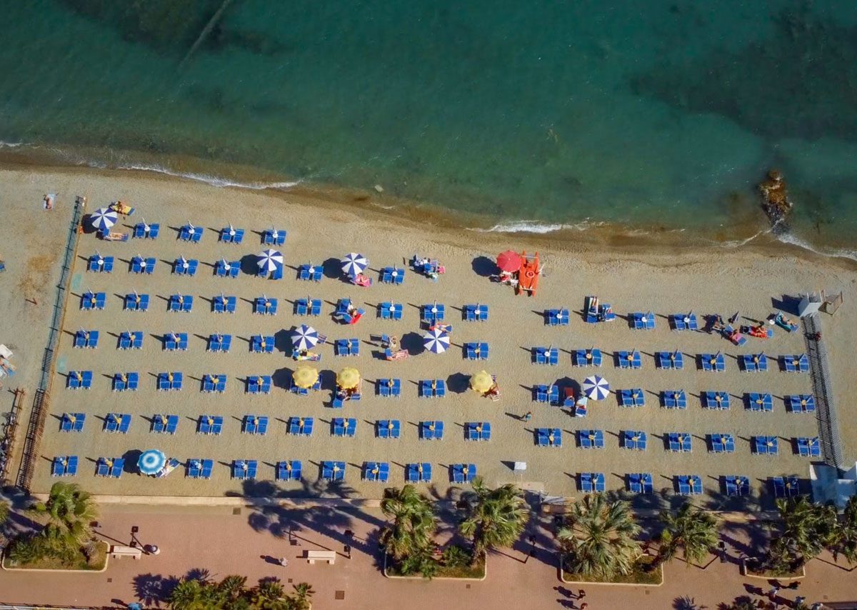 Hotel con spiaggia privata